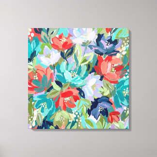 Levendige Tuinsymfonie Canvas Afdruk