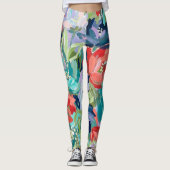 Levendige Tuinsymfonie Leggings (Voorkant)