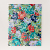 Levendige Tuinsymfonie Legpuzzel (Verticaal)