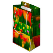 Levendige tulpen cadeautas (Voorkant Gekanteld)