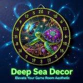 Levendige Turtle Butterfly Lodge Muurdecoratie Dartbord