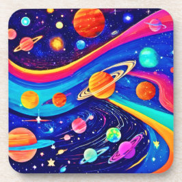 Levendige Universe Art Bier Onderzetter