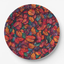 Levendige valbladeren