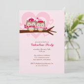 Levendige Valentijnsdag Celebratie Kaart (Staand voorkant)