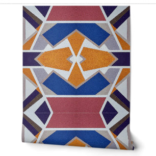 Levendige veelkleurige geometrische "Ratti_Creativ Behang