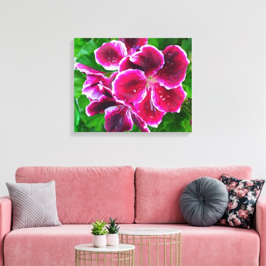 Levendige ventilator canvas afdruk (Insitu (Woonkamer))