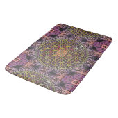 Levendige ventilator - naadloos breipatroon V Badmat (Gekanteld)