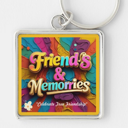 "Levendige verbindingen" Sleutelhanger (Voorkant)