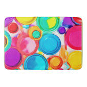 Levendige verf Palet Art Badmat (Voorkant)