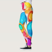 Levendige verf Palet Art Leggings (Links)