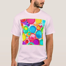 Levendige verf Palet Art T-shirt