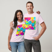 Levendige verf Palet Art T-shirt (Unisex)