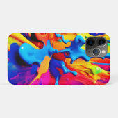 Levendige verf Splash Art in gedurfde kleuren Case-Mate iPhone Case (Achterkant (horizontaal))