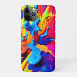 Levendige verf Splash Art in gedurfde kleuren Case-Mate iPhone Case