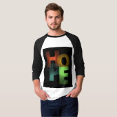 Levendige Vibes - Moderne Typografie T-Shirts (Voorkant volledig)