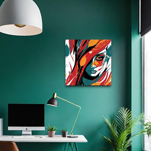 Levendige Vibes Poster