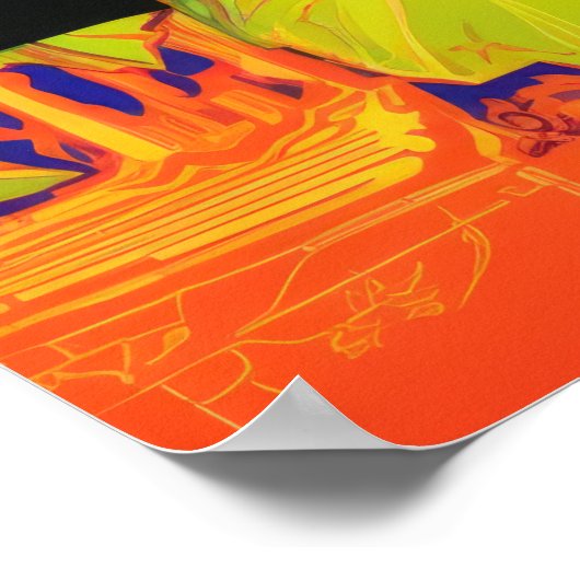 Levendige vijg poster (Hoek)