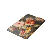 Levendige Vintage Bloemstuk Badmat (Gekanteld)