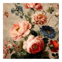 Levendige Vintage Bloemstuk