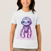 Levendige visie, technische missie Tri-Blend shirt (Voorkant)