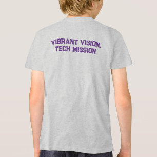 Levendige visie, technische missie Tri-Blend shirt