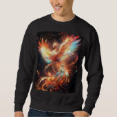 "Levendige vleugels: Multicolour Flying Bird sweat Trui (Voorkant)