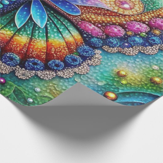 Levendige Vlinder 5D Diamant Schilderij Kit DIY Ku Cadeaupapier (Hoek)