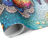 Levendige Vlinder 5D Diamant Schilderij Kit DIY Ku Cadeaupapier (Rol Hoek)