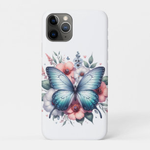 Levendige Vlinder Bloemenboeket Kunst-96283 Case-Mate iPhone Case