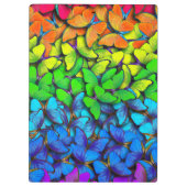 Levendige vlinder Rainbow Hive Klembord | kantoor (Achterkant)