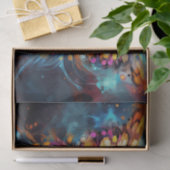 Levendige vlinder tissuepapier (Geschenk)