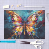 Levendige vlinder tissuepapier (Craft)