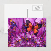 Levendige Vlinder Tuin Esthetische Briefkaart (Voorkant / Achterkant)