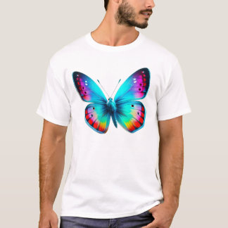 Levendige Vlinderkunst T-shirt
