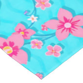 Levendige Vlinders en Bloemen Ontwerp Tafelkleed (Gekanteld)