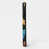 Levendige vlinders monogram Case-Mate iPhone case (Achterkant/links)