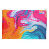 Levendige vloeibare kunstwerken kussensloop (Achterkant)