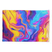 Levendige vloeibare kunstwerken kussensloop (Achterkant)