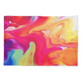 Levendige vloeibare kunstwerken kussensloop (Achterkant)