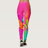 Levendige vloeibare verf leggings (Achterkant)