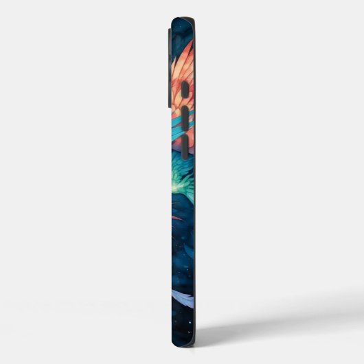 Levendige vogels Case-Mate iPhone case (Achterkant / Links)