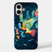 Levendige vogels Case-Mate iPhone case (Achterkant)