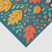 Levendige volkskunst Turkije Herfst verlaat Thanks Tissuepapier (Detail)