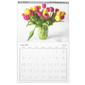 Levendige volledige lengte Tulp Tuin 12 maanden Kalender (Jan 2016)