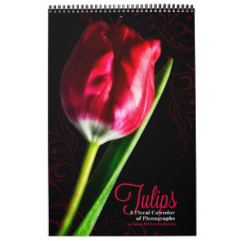 Levendige volledige lengte Tulp Tuin 12 maanden Kalender