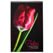 Levendige volledige lengte Tulp Tuin 12 maanden Kalender (Hoes)