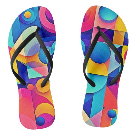 Levendige Vorm Spel Teenslippers (Voetbed)
