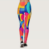Levendige vormweergave leggings (Achterkant)
