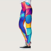 Levendige vormweergave leggings (Links)