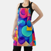 Levendige vormweergave schort (Insitu)